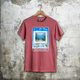 Frutiger Aero Aesthetic Tech Computer Aquarium Tarot Card Men's Comfort Colors T-Shirt Crimson