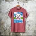 Frutiger Aero Aesthetic Tech Kawaii Ramen Cat Fishes Men's Comfort Colors T-Shirt Crimson Frutiger Aero Aesthetic Tech Kawaii Ramen Cat Fishes Men's Comfort Colors T-Shirt Crimson