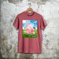 Frutiger Aero Aesthetic Tech Kawaii Strawberry Milk Fishes Men's Comfort Colors T-Shirt Crimson Frutiger Aero Aesthetic Tech Kawaii Strawberry Milk Fishes Men's Comfort Colors T-Shirt Crimson
