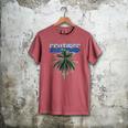 Frutiger Aero Palm Tree Y2k Aesthetic 2000s Trend Men's Comfort Colors T-Shirt Crimson