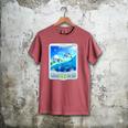 Frutiger Aero Skeuomorphism User Interface Nostalgia Premium Tri-Blend Men's Comfort Colors T-Shirt Crimson