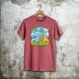 Frutiger Aero Y2K Fashion Trends Statement Piece Tech Orange Men's Comfort Colors T-Shirt Crimson