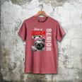 Fun Trendy UFO Sloth Graduation Class Of 2024 Senior Men's Comfort Colors T-Shirt Crimson