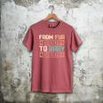 From Fur Daddy To Baby Daddy Dog Dad Pregnancy Announc Men's Comfort Colors T-Shirt Crimson From Fur Daddy To Baby Daddy Dog Dad Pregnancy Announc Men's Comfort Colors T-Shirt Crimson