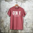 Gen X Caffeine Sarcasm 90s Nostalgia Men Women Graphic Men's Comfort Colors T-Shirt Crimson