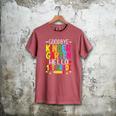 Goodbye Kinder Garten Hello 1st Grade Graduation 2024 Men's Comfort Colors T-Shirt Crimson