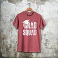 Grad Squad Graduate Graduation T-Shirt Graduation Idea Men's Comfort Colors T-Shirt Crimson