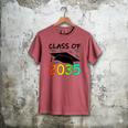 Graduation Class Of 2035 Hand Prints Space Pre-K -12th Grade Men's Comfort Colors T-Shirt Crimson