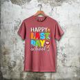 Happy Last Day Of School Teacher Student Graduation Men's Comfort Colors T-Shirt Crimson