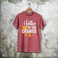 Hotter By One Degree Graduation 2025 Men's Comfort Colors T-Shirt Crimson