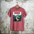 Humorous Paws Parody Cat Mouse For Cat Lover Cat Mom Cat Dad Men's Comfort Colors T-Shirt Crimson
