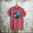 I'm A Beast Alpha Man Alpha Wolves Jokes Dad Papa Alpha Wolf Men's Comfort Colors T-Shirt Crimson