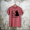 I'm Done With This BS College Graduation Shirt Men's Comfort Colors T-Shirt Crimson