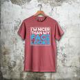 I'm Nicer Than My Face Looks Shy People Introverts Men's Comfort Colors T-Shirt Crimson
