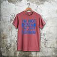 I'm Not Quite I'm Overthinking Introvert Quote Men's Comfort Colors T-Shirt Crimson I'm Not Quite I'm Overthinking Introvert Quote Men's Comfort Colors T-Shirt Crimson