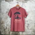 Introvert Alone Is Enough Social Battery Low Antisocial Men's Comfort Colors T-Shirt Crimson Introvert Alone Is Enough Social Battery Low Antisocial Men's Comfort Colors T-Shirt Crimson