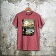 Introvert Bigfoot Sasquatch Loch Ness Monster Bruh Men's Comfort Colors T-Shirt Crimson