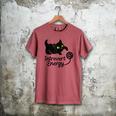 Introvert Energy Cat Love Cat Meme Men's Comfort Colors T-Shirt Crimson