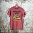 Introvert Mode Activated Low Social Battery Box Turtle Men's Comfort Colors T-Shirt Crimson Introvert Mode Activated Low Social Battery Box Turtle Men's Comfort Colors T-Shirt Crimson