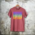 Introverted But Willing To Discuss 90's Rap Men's Comfort Colors T-Shirt Crimson