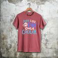 Just Like My Dad Only Cooler Father's Day Boys Girls Men's Comfort Colors T-Shirt Crimson