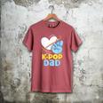 K-POP Dad Korean Lover K-Pop Music Cute Father Daddy Papa Men's Comfort Colors T-Shirt Crimson