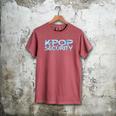 K-Pop Security Mom Dad Kids Birthday Concert Staff Men's Comfort Colors T-Shirt Crimson