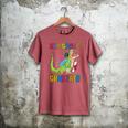 Kids 2nd Grade Graduate Dinosaur Trex 2nd Grade Graduation Men's Comfort Colors T-Shirt Crimson