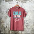 Kids Birthday Party Parent Birthday Girl Father Daddy Dad Men's Comfort Colors T-Shirt Crimson