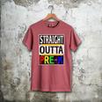Kids Straight Outta Pre-K Graduation Men's Comfort Colors T-Shirt Crimson