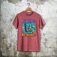 Be Kind Rewind 90s VHS Nostalgia Retro Men's Comfort Colors T-Shirt Crimson
