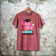 Kindergarten Graduation Tee Shirt Pink Owl T-Shir Men's Comfort Colors T-Shirt Crimson