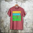 Last Day Of School Shirt Teacher Tee Graduation Men's Comfort Colors T-Shirt Crimson