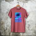 Lofi Reverie Analog Dreams Pixel 90s Desktop VHS Nostalgia Men's Comfort Colors T-Shirt Crimson