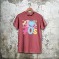 I Love 70's Retro Style Nostalgia Vibe 1970's Party Premium Tri-Blend Men's Comfort Colors T-Shirt Crimson