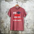 My MAMA Did It And She Did It For Me Graduation Nurse Men's Comfort Colors T-Shirt Crimson