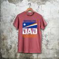 Marshallese Dad Marshall Islands Flag For Father's Day Men's Comfort Colors T-Shirt Crimson