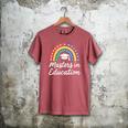 Masters Degree In Education Graduation Matching Graduate Men's Comfort Colors T-Shirt Crimson