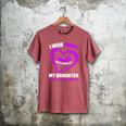 In My Memory Of My Daughter PANCREATIC CANCER AWARENESS Men's Comfort Colors T-Shirt Crimson