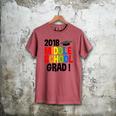 Middle School Graduation Class Of 2018 Shirt Men's Comfort Colors T-Shirt Crimson