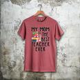 My Mom Is The Best Teacher Ever Apple Books School Mother Men's Comfort Colors T-Shirt Crimson