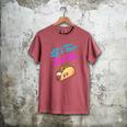 Mom Dad Let's Taco Bout Sex Gender Reveal Party Men's Comfort Colors T-Shirt Crimson