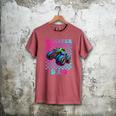 Monster Truck Dad Family Matching Shirt Truck Lovers Men's Comfort Colors T-Shirt Crimson