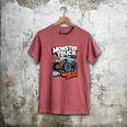 Monster Truck Dad Wheelie Cool Like Normal Dad Men's Comfort Colors T-Shirt Crimson Monster Truck Dad Wheelie Cool Like Normal Dad Men's Comfort Colors T-Shirt Crimson