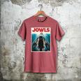 MonsterMuttz Great Dane Jowls Paws Top Drooling Dog Mom Dog Dad Men's Comfort Colors T-Shirt Crimson