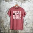 Moving Up To Middle School Elementary School Graduation Men's Comfort Colors T-Shirt Crimson