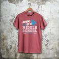 Moving Up To Middle School Graduation T-Shirt Men's Comfort Colors T-Shirt Crimson