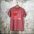 Nurse Survived Nursing School Graduation Men's Comfort Colors T-Shirt Crimson