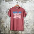 Nurse's Dad Father Nursing School Graduation Men's Comfort Colors T-Shirt Crimson