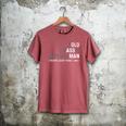 Old Man Gag Dad Father's Day Husband Birthday Grandpa Men's Comfort Colors T-Shirt Crimson